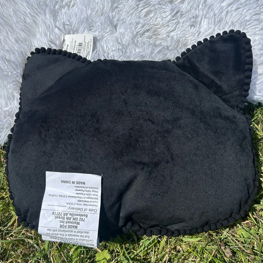 Halloween Black Cat Decorative Pillow 14